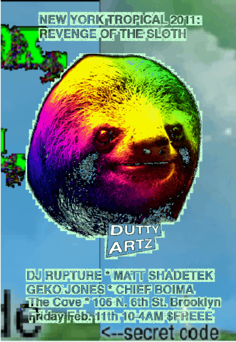 new york tropical: revenge of the sloth
