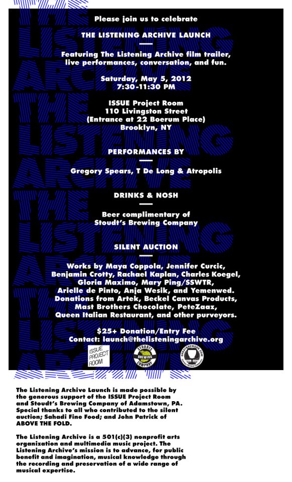Listening Archive Project
