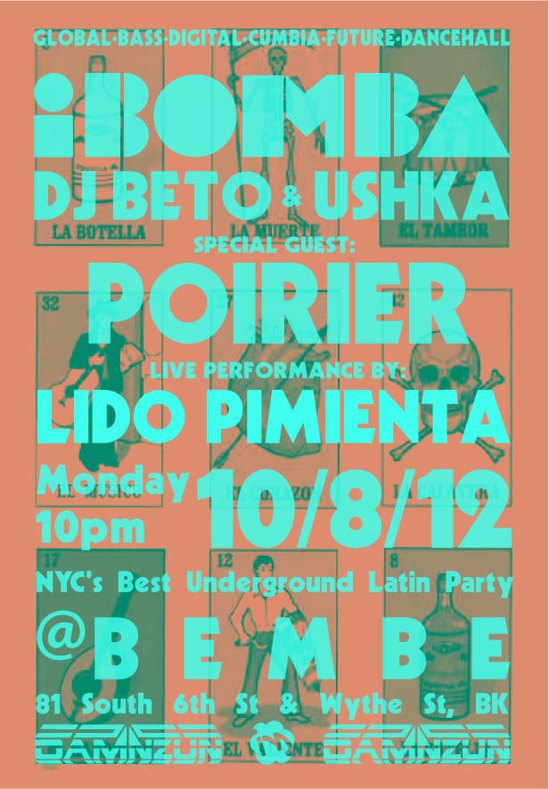 iBomba October 8th with Poirier and Lido Pimienta